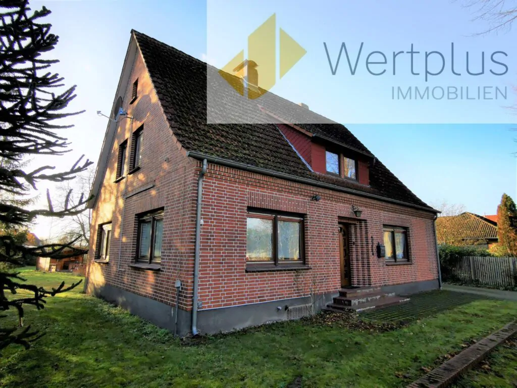 Immobilienangebot: Einfamilienhaus mit Einliegerwohnung in Jeddingen - Wertplus Immobilien